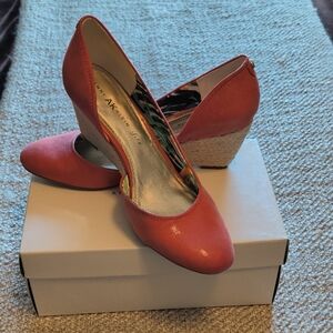 Anne Klein Coral Wedge Shoes